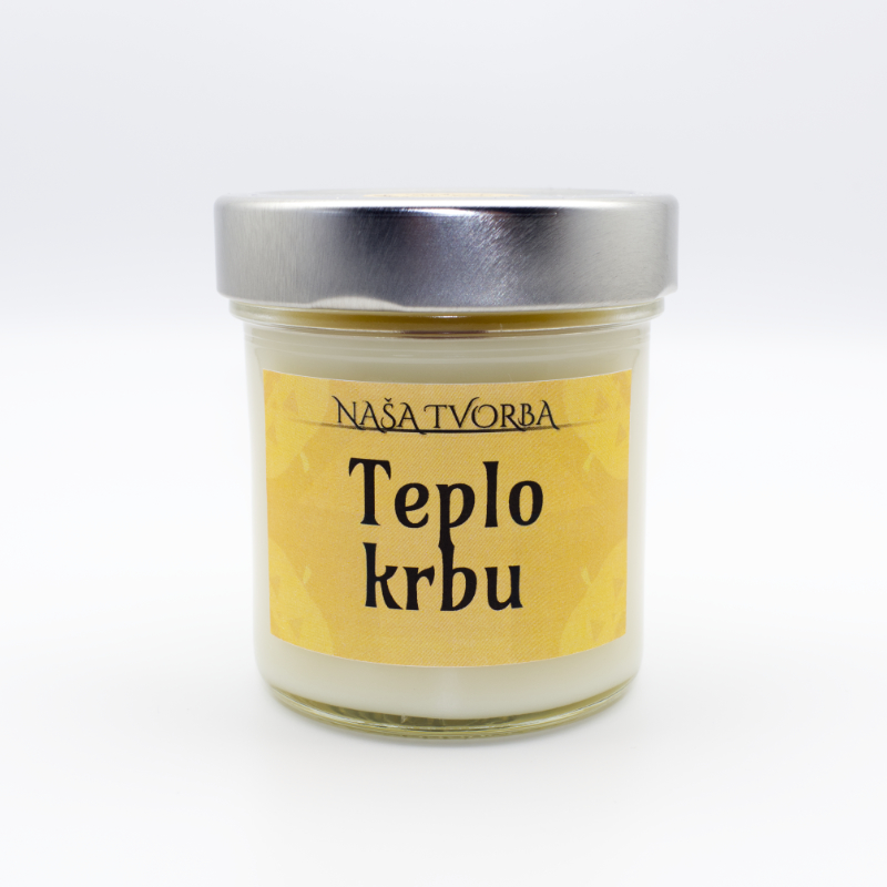 Sójová sviečka TEPLO KRBU